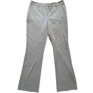 NWT Apt. 9 Women's Mid Rise Dress Pants Trousers Curvy Bootcut Gray, Size 8